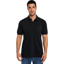 Ar-ma Erkek Polo Yaka Tişört Resim Baskili Regular Fit Çift Toplama Penye Pike Y31374357802
