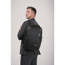 Ççs 51813 Profesyonel Laptop Sırt Çantası Çok Gözlü Organizer Bölmeli Iş Çantası
