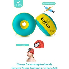 Empressco Elvense Çocuklara Özel Set Yüzme Kolluğu (10-30 Kg) Su Geçirmez Silikon Bone Taşıma Çantası Tamir Kiti Pompa - Fiyatı, Yorumları