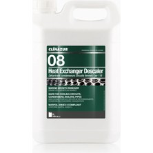 Clin Azur 08 Ex 118 - 5 Lt Boiler Temizleyici - Kireçle Mücadelede ''akıllı'' Çözüm: Rengi Değişsin, Siz Işin Bittiğini Anlayın!