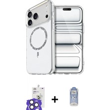 Marsilyan™- iPhone 17 Pro Max Kılıf Kıvılcım Form Prime - Siyah Joko Magic 5d Cam + Bilvis Titan Kamera Lens - Nlgy