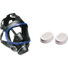 Karışık Drager X-Plore 5500 Epdm/pc Tam Yüz Maske + Drager X-Plore 6738011 Ffp3 R Filtre