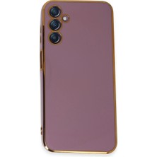 Samsung Galaxy M14 5g Kılıf Volet Silikon - Mor