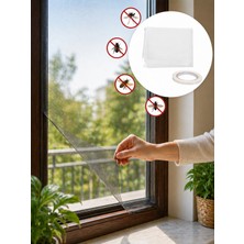 Empressco Pratik 100X150 cm Pencere Sineklik, Tak ve Sök, Kesilebilir, Yıkanabilir