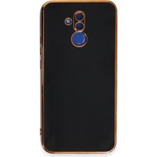 Huawei Mate 20 Lite Kılıf Volet Silikon - Siyah