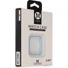 Marsilyan™- Apple Watch 45MM Bondy Kasa Koruyucu - Mavi