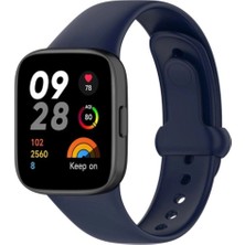 Marsilyan™- Xiaomi Redmi Watch 3 Origin Silikon Kordon (Saat Değildir) - Lacivert