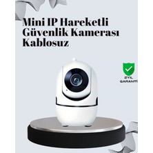 Marsilyan Akıllı Kontrol ve Hareket Takipli 1080P Kablosuz Güvenlik Kamerası – Gece Görüşlü ve Iki Yönlü Sesli