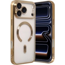 Mossem Iphone 17 Pro Kross Magneticsafe Kapak - Gold
