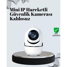 Marsilyan- Akıllı Kontrol ve Hareket Takipli 1080P Kablosuz Güvenlik Kamerası – Gece Görüşlü ve Iki Yönlü Sesli