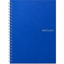 Fabriano Quaderno 'bio Spiralato' A5 70 Yaprak Astarlı Spiralli - Blu