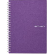 Fabriano Quaderno 'bio Spiralato' A5 70 Yaprak Astarlı Spiralli - Vino