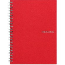 Fabriano Quaderno 'bio Spiralato' A5 70 Yaprak Astarlı Spiralli - Lampone