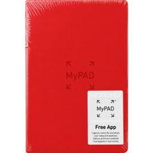 Fabriano My Pad 20X13,5 48 Sayfa Astarlı, Yapıştırılmış - Rosso