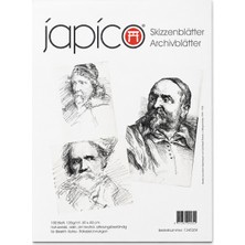 Fabriano Japico Eskiz Sayfaları 100 Yaprak Ciltlenmemiş - 30X40CM