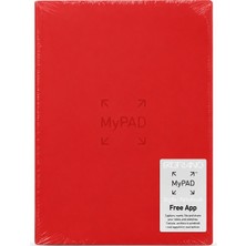 Fabriano My Pad 20X13,5 48 Sayfa Astarlı, Yapıştırılmış - Rosso