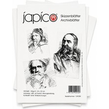 Fabriano Japico Eskiz Sayfaları 100 Yaprak Ciltlenmemiş
