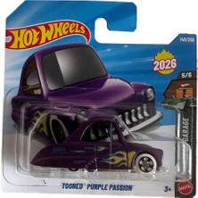 Hot Wheels Tooned Purple Passion 2026 Model Metal Gövde Eğlenceli Tasarım Koleksiyonluk