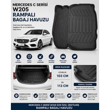 EP Garaj Otomotiv Mercedes C Serisi W205 Rampalı Bagaj Havuzu – Kalın Tip
