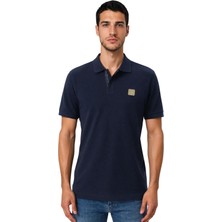 Ar-ma Erkek Polo Yaka Tişört Baskisiz Basic Regular Fit Çift Toplama Penye Pike Y31374358002