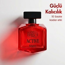 Infinity Effect Erkek Parfüm - Active Men EDT 100ML Kalıcı Yoğun Koku