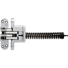 Vuralsin38 - 218ICUS26D 218IC 4,4 cm Kapılar Için Çinko Görünmez Kapat, Krom Dış Kaplama