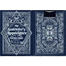 The Sorcerer's Apprentice Marked Işaretli Mavi Oyun Kağıdı  Iskambil Kartları