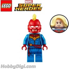 LEGO Marvel: Super Heroes: Avengers: Captain Marvel Orjinal Minifigür SH0641