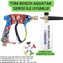 Vuralsin38 Tüm Aquatak Serisi ile Uyumlu Basınçlı Yıkama Makineleriyle Uyumlu Profesyonel Araç Yıkama Tabanca Seti