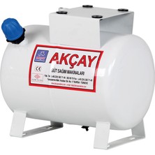 Akçay Süt Sağım Makineleri Vakum Kazanı Kuru Malzemeli (Elektrostatik Boyalı)