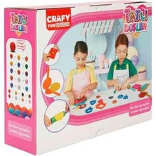 Vuralsin38 Crafy Tatlı Düşler Oyun Hamuru Seti 200 G 22 Parça