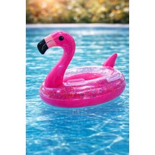 Empressco Flamingo Figürlü 65 cm Çocuk Yüzme Simidi, Eğlenceli ve Güvenli Kullanım