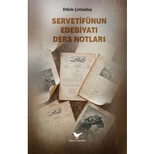 Günce Yayınları Servetifünun Edebiyatı Ders Notları - Dilek Çetindaş