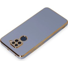 Uravas Store Newface Xiaomi Redmi Note 9 Kılıf Volet Silikon - Mavi