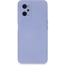 Uravas Store Newface Realme 9ı 4g Kılıf Nano Içi Kadife Silikon - Lila