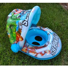 Empressco Şişme Bebek Flotörü ve Simiti, Oval Havuz Destekli Güvenli Yüzme Eğlencesi