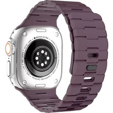 Uravas Store Newface Apple Watch Ultra 49MM Wowen Kordon - Bordo