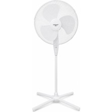 Belirtilmemiş Ayaklı Vantilatör 16 Inç 40 cm – Beyaz / Siyah