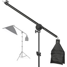 AZT 140CM Boom Arm Uzatma Kolu Kum Torbalı , Işık , Softbox , Mikrofon , LED Vb.