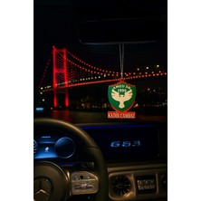 Empressco ORJIN3D Kişiye Özel Isimli Amed Spor Dikiz Aynalık Araç Içi Aksesuar Amedspor - Fiyatı, Yorumları