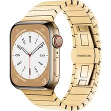 Uravas Store Newface Apple Watch 42MM KR413 Fine Steel Kordon - Gold