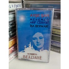 Plakperest Ayşe Şan, Mihemed Arif Cizrawî, Îsa Berwarî – Konsera Bexdaye-  Türkiye  Basım Kaset Albüm /açılmamış Ambalajlı (Kürtçe)