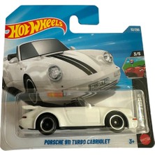 Hot Wheels Porsche 911 Turbo Cabriolet Metal Gövde ile Detaylı Tasarım 1:64 Ölçek Koleksiyonluk Model