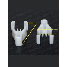 Empressco Bursaklips 2977- Honda,hyundai,kia Radyo Teyp Navigasyon Klipsi 87747-1C000 (5 Adet) - Fiyatı, Yorumları