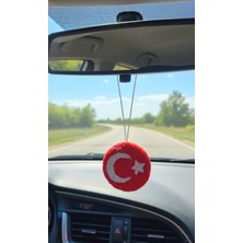 Empressco Sewille Design Hand Made Punch Işlemeli Türk Bayrağı Dikiz Aynası Süsü - Fiyatı, Yorumları