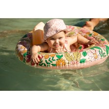 Empressco Pink Blossom Bebek Sırt Destekli Yüzme Simidi 0-1 Yaş