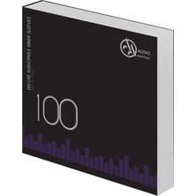 SoundBox Inner Sleeves - 100X 12" Deluxe Audıophıle Antıstatıc Inner Sleeves Whıte - 90 Gram - Made In Germany
