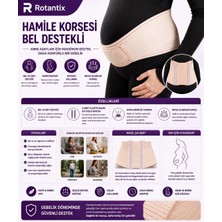 Rotantix Hamile Korse Hamilelik Dönemi Korse Bel Korsesi Fıtık Standart
