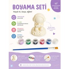Tavşan Yumi Astronot Boyama Seti – Çocuklar Için Yaratıcı Boyama ve Hobi Etkinliği