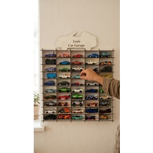 Empressco My Kids Room Kişiye Özel Isimlikli 50 Araç Kapasiteli Isimli Araba Rafı - Dekoratif Çocuk Odası Oyuncak Organizer (Hotwheels ve Matcbox Arabaları Için Uygundur) - Fiyatı, Yorumları